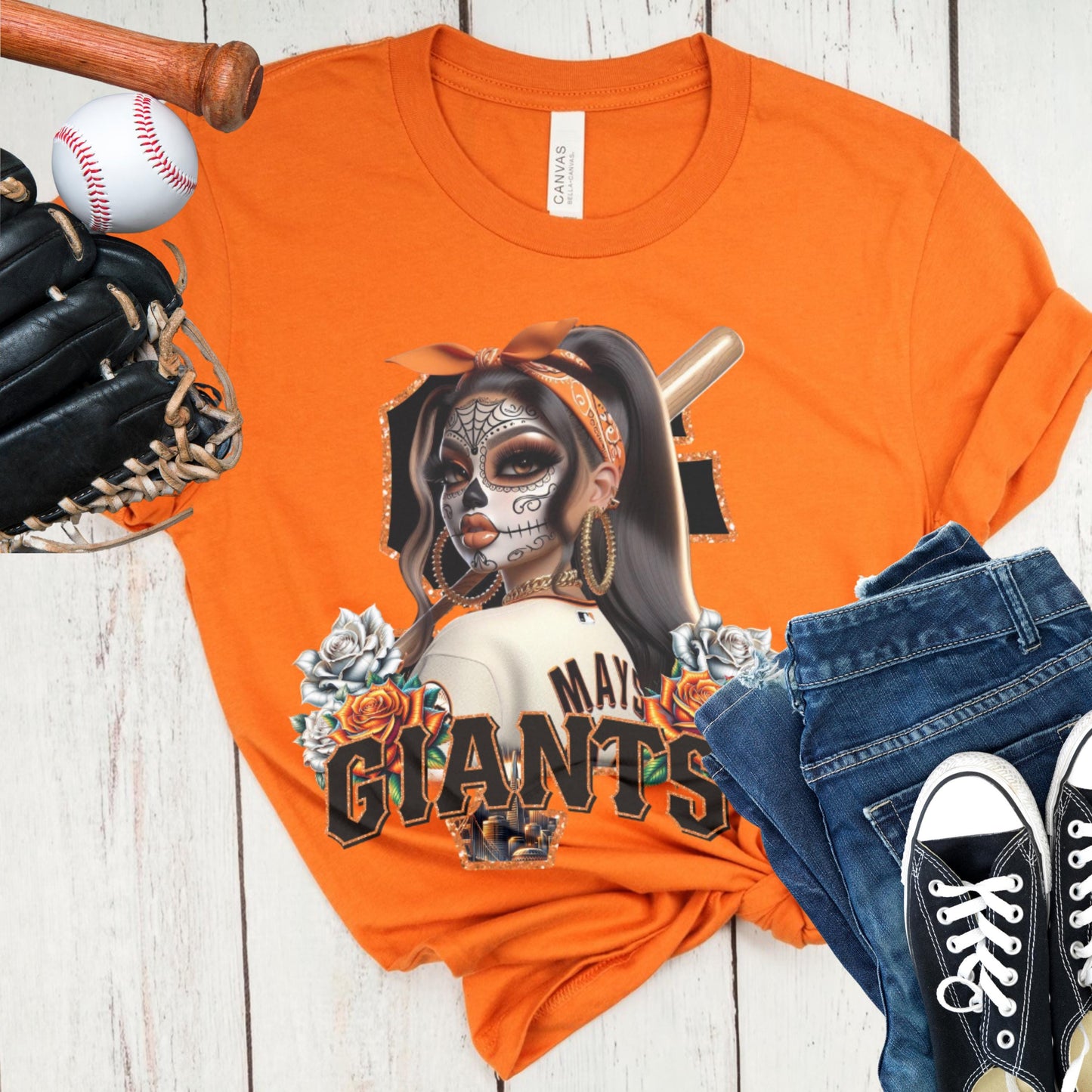SF Giants Día de los Muertos Shirt