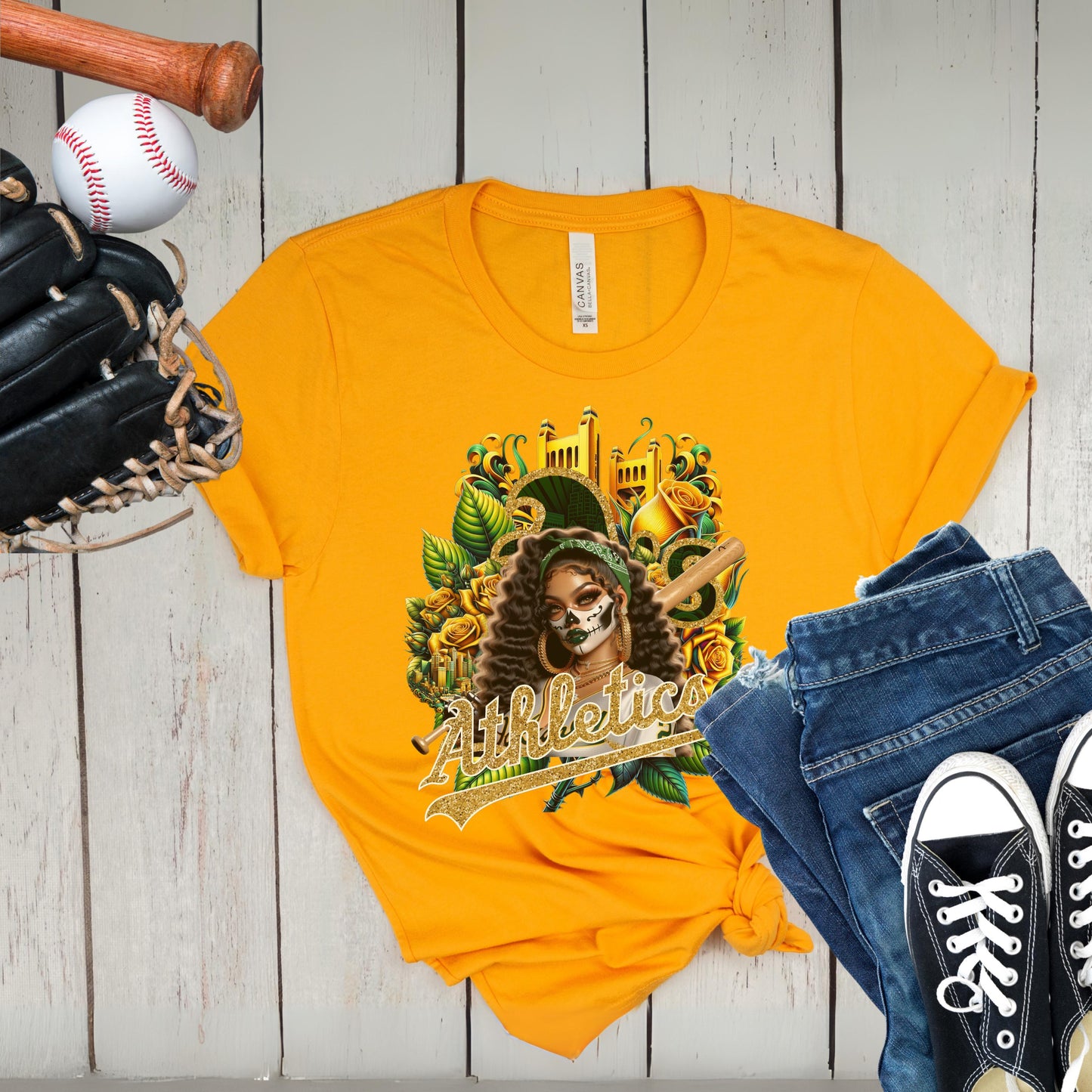 Athletics Día de los Muertos Shirt