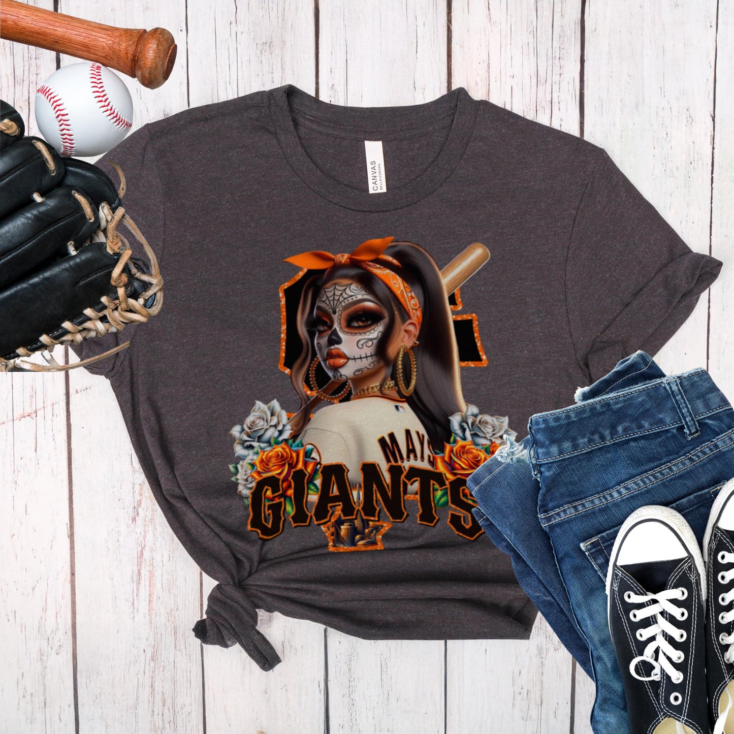 SF Giants Día de los Muertos Shirt