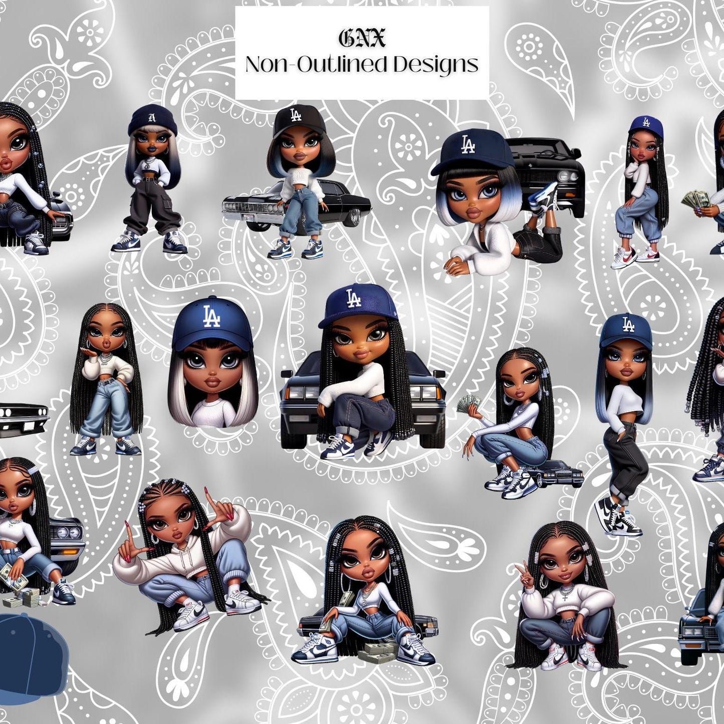 Kendrick Lamar GNX Digital Design SVG, PNG, JPG, PDF - Instant Download