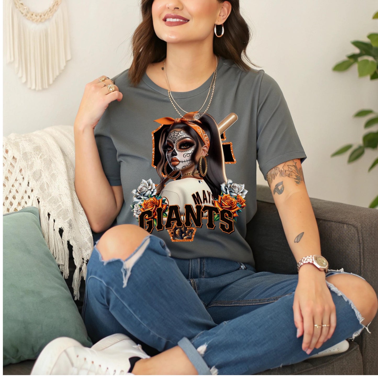 SF Giants Día de los Muertos Shirt