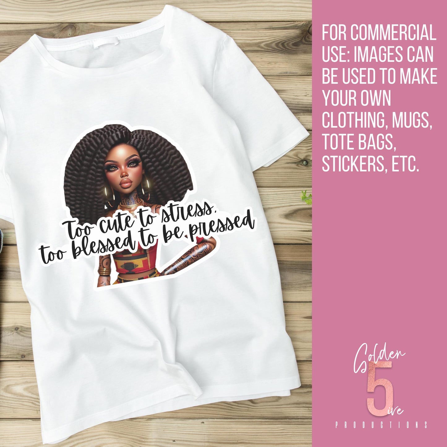 Black History Month Empowerment Vol. 1 Digital Designs SVG, PNG, JPG, PDF - Instant Download