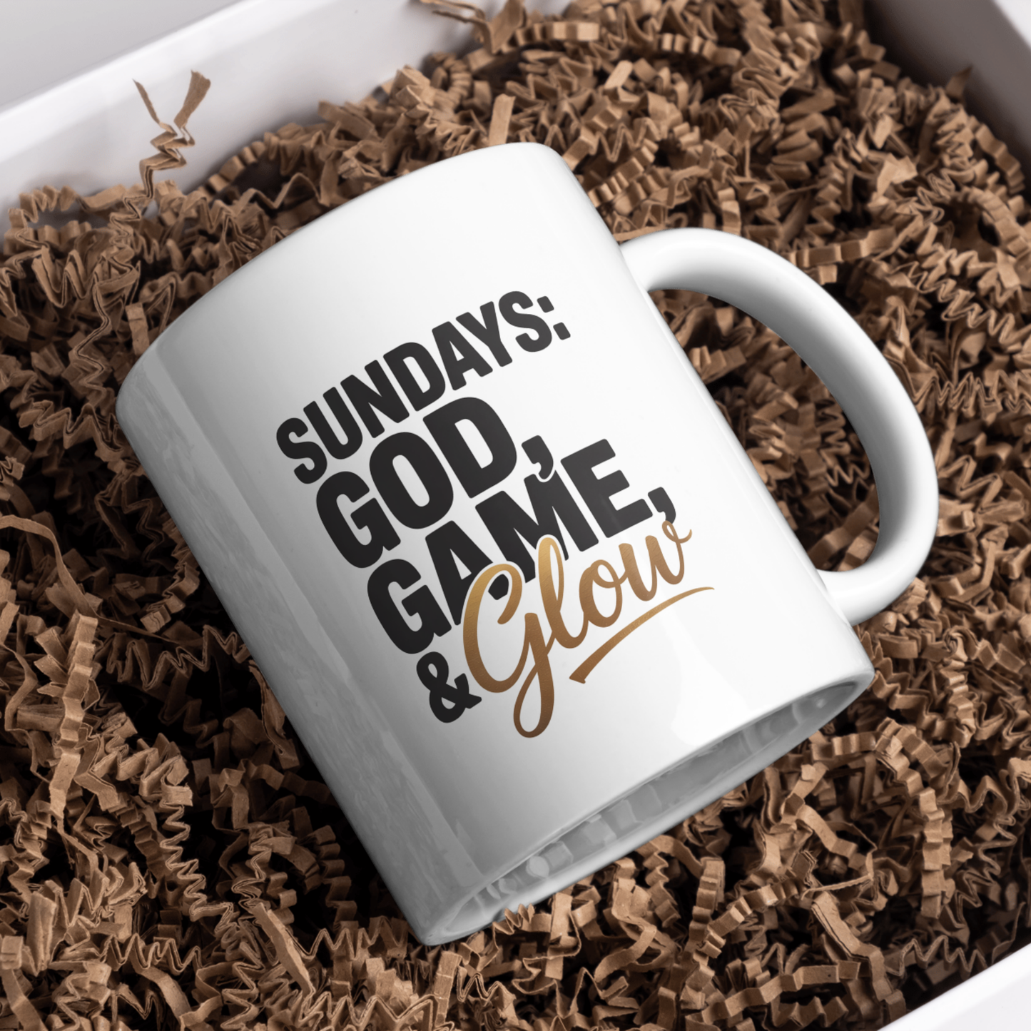 Sundays: God, Game & Glow Digital Design SVG, PNG, JPG, PDF - Instant Download