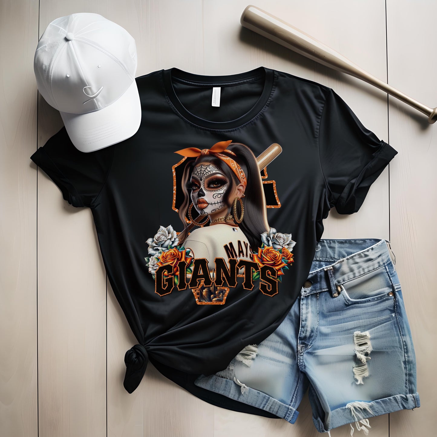 SF Giants Día de los Muertos Shirt