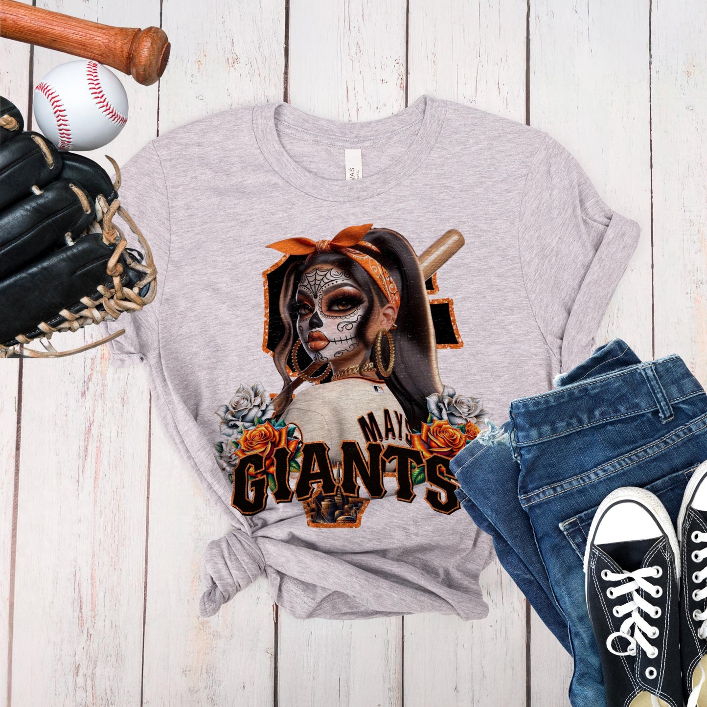 SF Giants Día de los Muertos Shirt