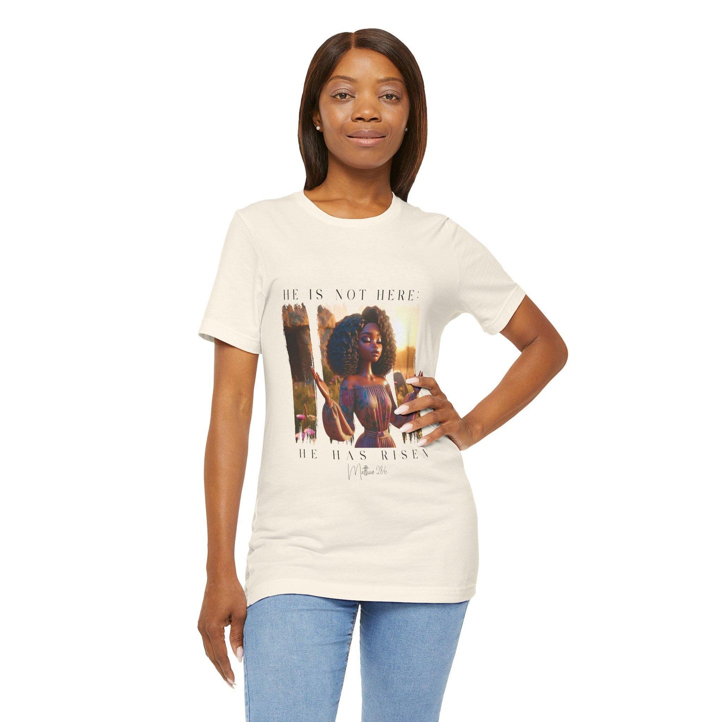 Resurrection Sunday “He is Not Here, He Has Risen” Easter Shirt