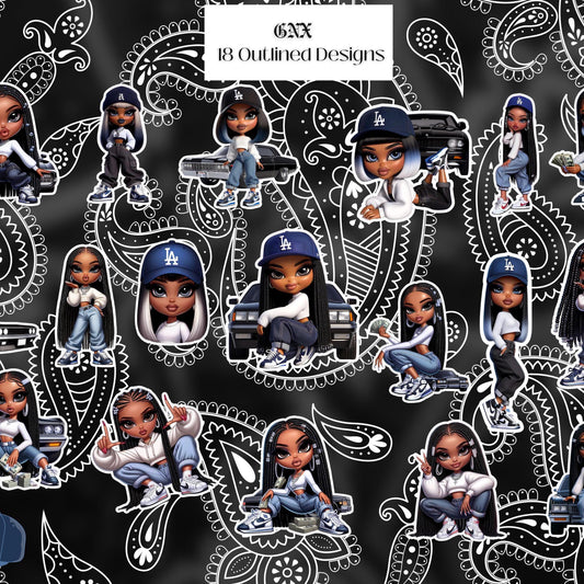 Kendrick Lamar GNX Digital Design SVG, PNG, JPG, PDF - Instant Download
