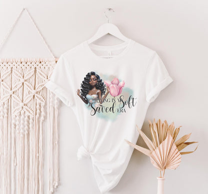 “Living in My Soft Saved Era” Faith Shirt