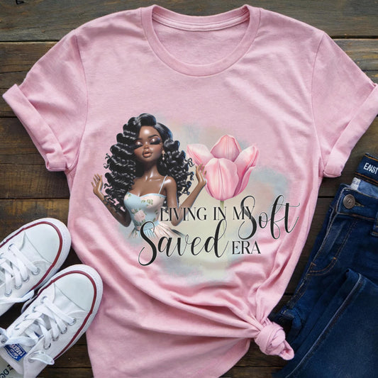 “Living in My Soft Saved Era” Faith Shirt