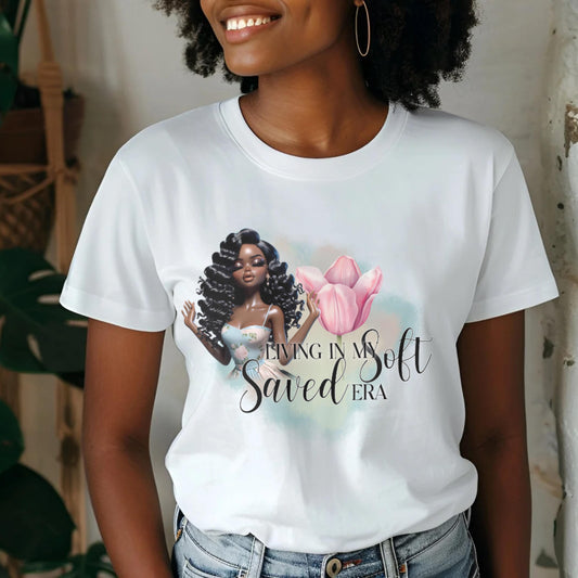 “Living in My Soft Saved Era” Faith Shirt