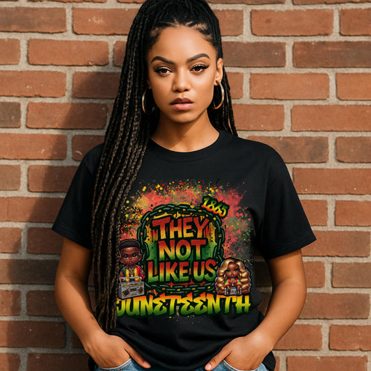 They Not Like Us Juneteenth Digital Design SVG, PNG, JPG, PDF - Instant Download